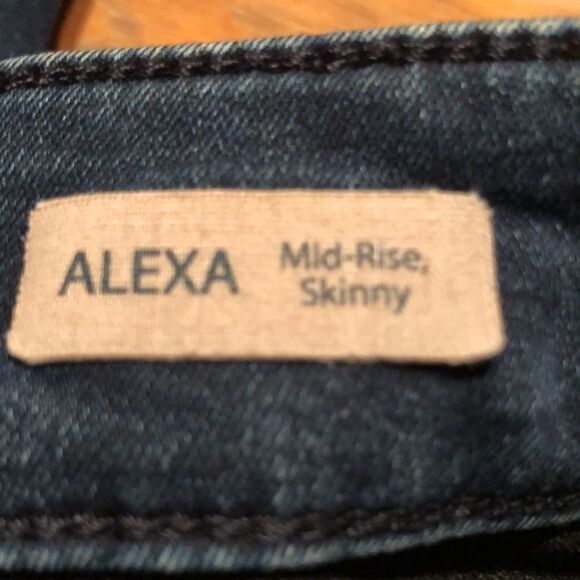 Mavi Jeans Co Alexa Mid-Rise skinny jeans size 25 - Picture 6 of 11